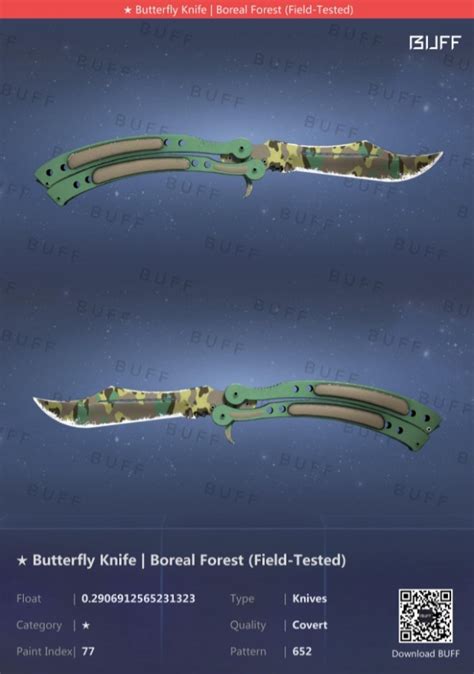 BUTTERFLY BOREAL FOREST cs go skiny CS GO kosa nóż Lelów Kup teraz