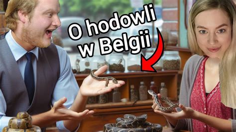 Jak się hoduje ptaszniki i węże w Belgii Wonsz z Anną w Terrarium