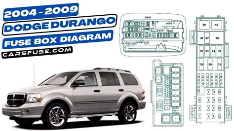 20042009 Dodge Durango Fuse Box Diagram By Cars Fuse Mar 2024 Medium