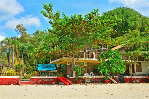 Tamarind Beach Resort Cottage Facade In Laiya Batangas Philippines