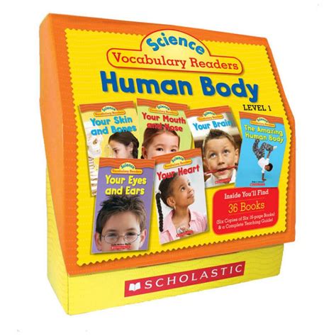 TeachersParadise - Scholastic Science Vocabulary Readers Set: Human Body Book, Set of 36 Books ...