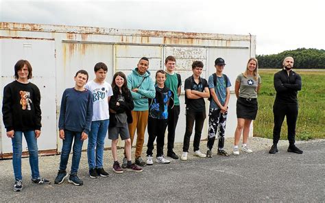 Des Jeunes Participent Un Projet De Graff La Rodrome De Bretagne