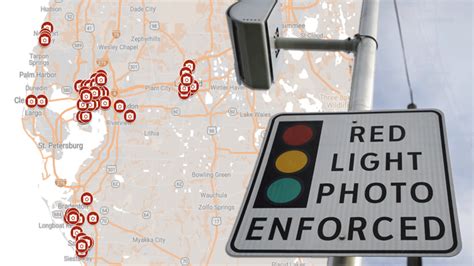 Red Light Camera Map United States Map