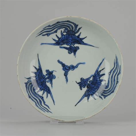 Piatto Blu E Bianco Porcellana Antique Chinese Wanli Catawiki