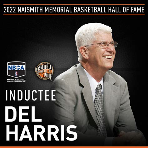 Del Harris Inducted Into The Naismith Memorial Basketball Hall Of Fame