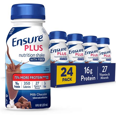 Buy Ensureplus Tion Shake With Fiber 16 Grams Of Protein Meal