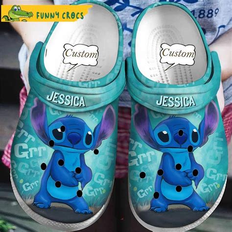 Custom Funny Stitch Disney Crocs Discover Comfort And Style Clog