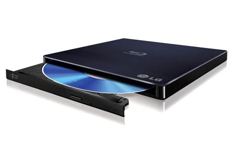 Lg External Slim Portable Dvd Read Write Blu Ray Drive Wp50nb40 Black