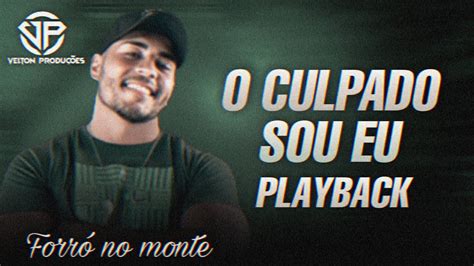 O Culpado Sou Eu Playback Forr No Monte Veltonproducoesoficial