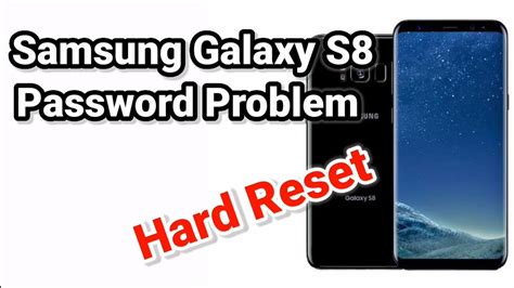 How To Reset Samsung Galaxy S8 Hard Reset YouTube