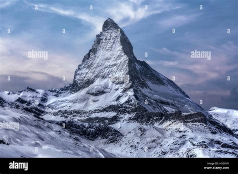 Matterhorn, Zermatt, Gornergrat, Valais, Switzerland, Europe Stock ...