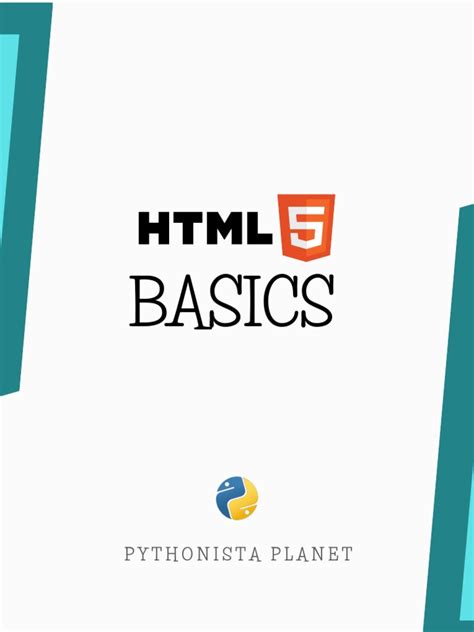 Html Basics Guide Pythonista Planet Download Free Pdf Html Element Html