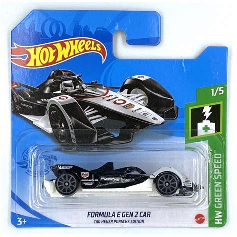 Hot Wheels Formula E Gen Car Tag Heuer Porsche Edition Hw Green Speed Mattel