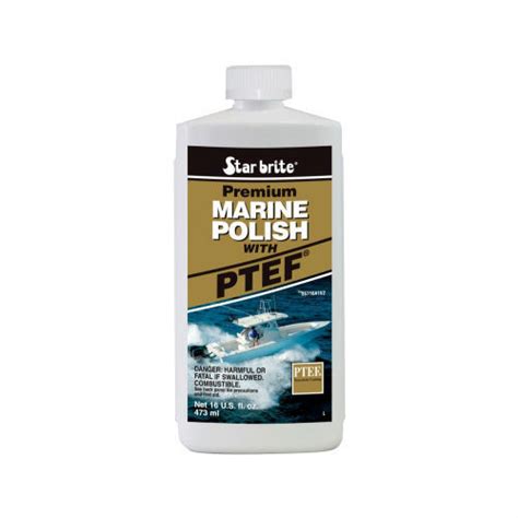 Starbrite Boat Premium Marine Polish With PTEF Liquid Fiberglass Pint