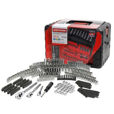 Craftsman 320 Piece Mechanics Tool Set Home Improvement