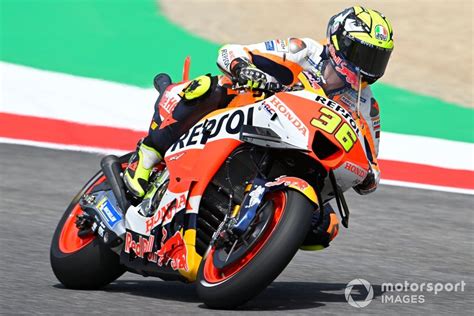 MotoGP Tegola Mir Mugello Finito Per Un Infortunio Alla Mano