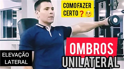 AbduÇÃo De Ombro Unilateral Com Halter No Banco Como Fazer Certo 🤔