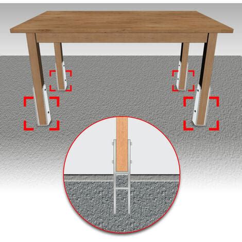 Swanew Ancrage H Support De Poteau Galvanis Chaud Ancrage De Poteau