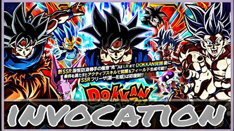 Dragon Ball Z Dokkan Battle Invocation Portail Goku Migatte Transfo