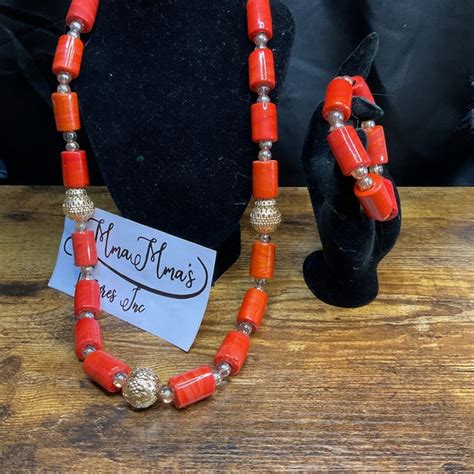 Nigerian Traditional Bead Necklace Etsy