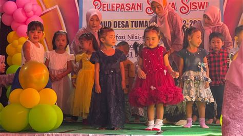 Lubna Clemira Tari Anak Pos Paud Malu Sama Kucing Dance YouTube