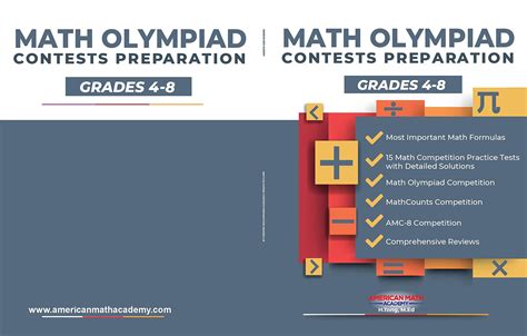 Math Olympiad Contests Preparation Grades 4 8 Amc 8 Mathcounts