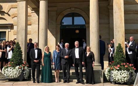 Bundespräsident Frank Walter Steinmeier besucht Bayreuther