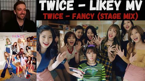 TWICE LIKEY MV РЕАКЦИЯ TWICE FANCY Stage Mix YouTube