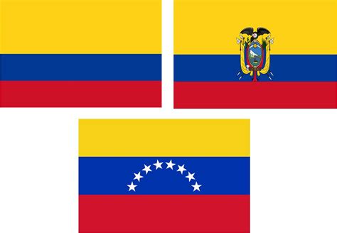 Por Que Las Banderas De Colombia Venezuela Y Ecuador Son Tan Parecidas