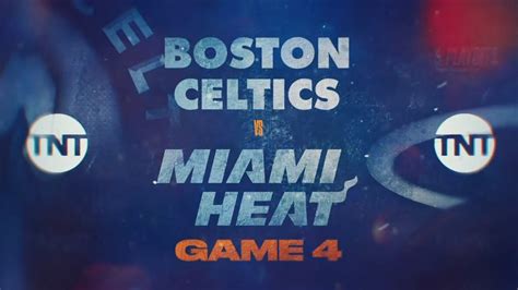 Nba Playoffs On Tnt Intro Bos Mia 4 29 2024 Gm4 Youtube