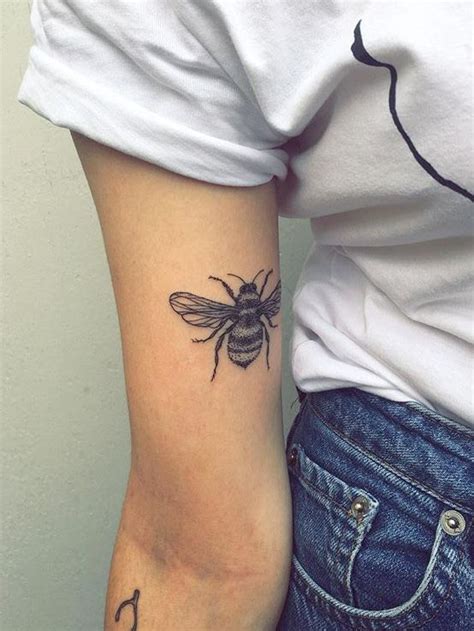 Beautiful Bee Tattoos Designs With Meanings