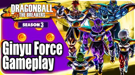 Ginyu Force Gameplay Dragon Ball The Breakers Youtube