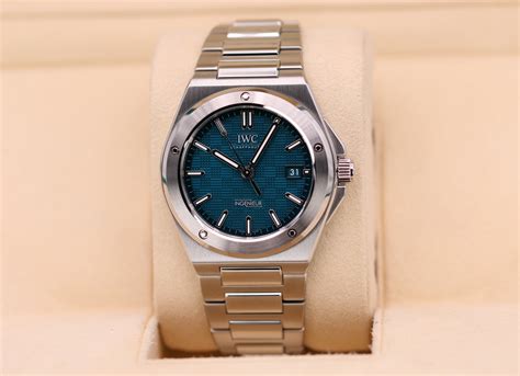 Iwc Ingenieur Automatic Green Dial Iw Nashville Watch