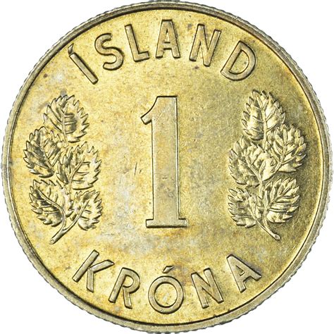 Coin Iceland Krona European Coins