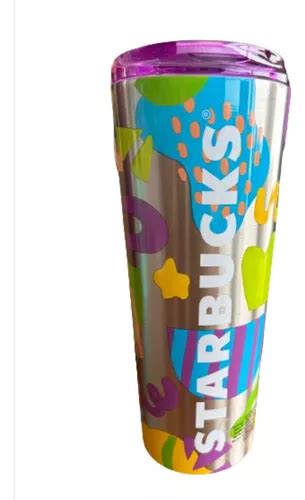 Starbucks Tumbler Summer Termo Tapa Morada Acero Inoxidable Env O Gratis