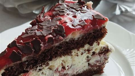 Rezept Einfache Stracciatella Kirsch Torte Zum Nachbacken