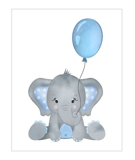 Elephant With Balloons