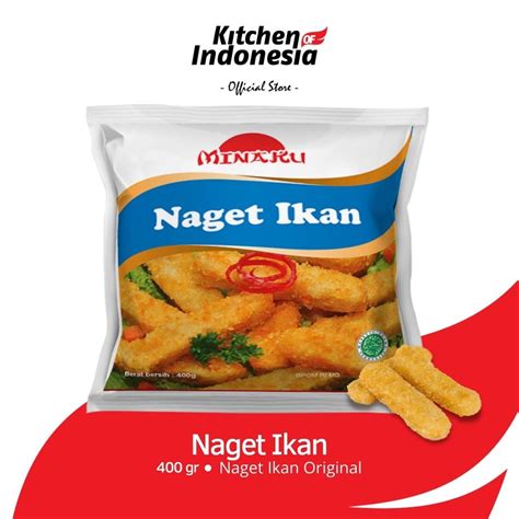 Jual Minaku Naget Ikan Gr Nugget Ikan Bentuk Stik Kitchen Of