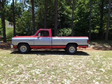 Buy Used Super Nice And Clean 1988 Dodge D150 Le Wlong Bed In Wilmington