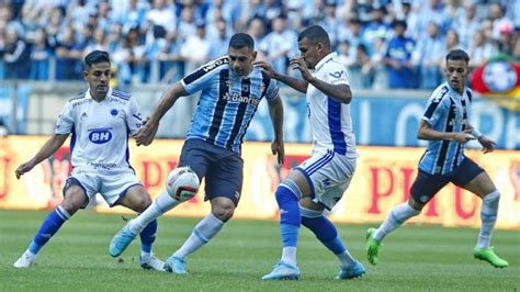 Cotação PG confira as notas dos jogadores do Grêmio contra o Cruzeiro