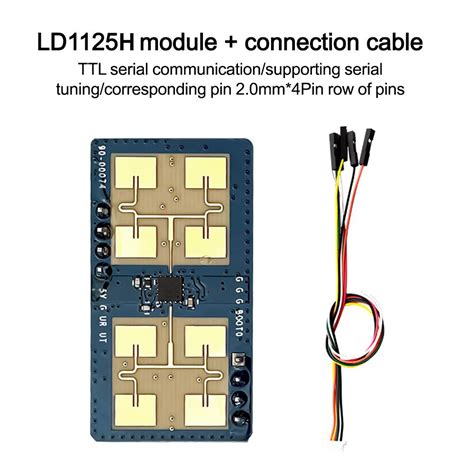 Zre Msncr Hlk Ld1125h 24g Radar Sensor Body Sensor Module Motion