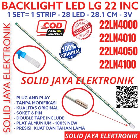 Jual BACKLIGHT TV LED LG 22 INC 22LN4000 22LN4010 22LN4050 22LN4100