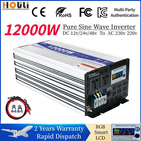 24v 48v Ac 230v 6000w 8000w 12000w 12v 220v