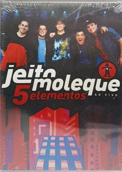 DVD Jeito Moleque 5 Elementos Ao Vivo Sony Music Livros De Arte