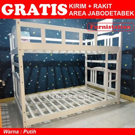 Jual Ranjang Susun Medium X Cm Tempat Tidur Susun Bunk Bed Di