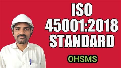 ISO 45001 2018 Standard In Hindi ISO 45001 Hindi YouTube