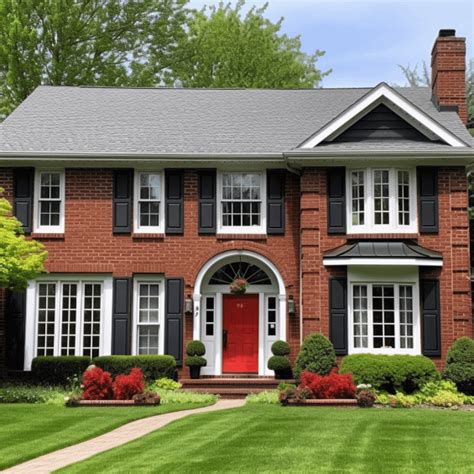 Choosing The Perfect Exterior Paint Color To Complement Your Red Brick