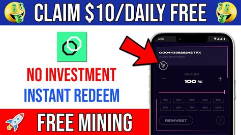 Earn Free 10 Bitcoin Daily New Free Cloud Mining Website New Free