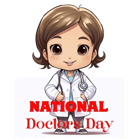 Premium Photo Realistic National Doctors Day Background With