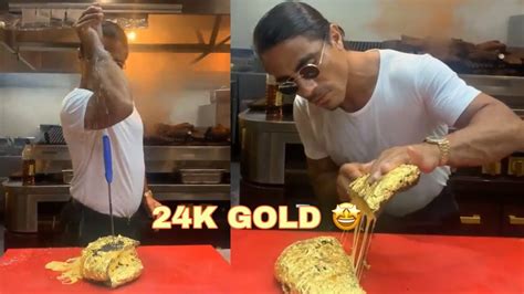 Salt Bae Gold Steak Messi Keven Cellini